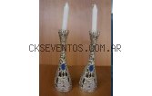 Souvenir regalos Candelabros - porta vela individual-Menorah-Stain candle holder