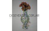 Sovenir para Bar Mitzv nfora  o florero artesanal-Clay vessel 