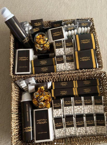 Kit de toilette eventos