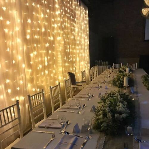 Telon Luces cabecera eventos