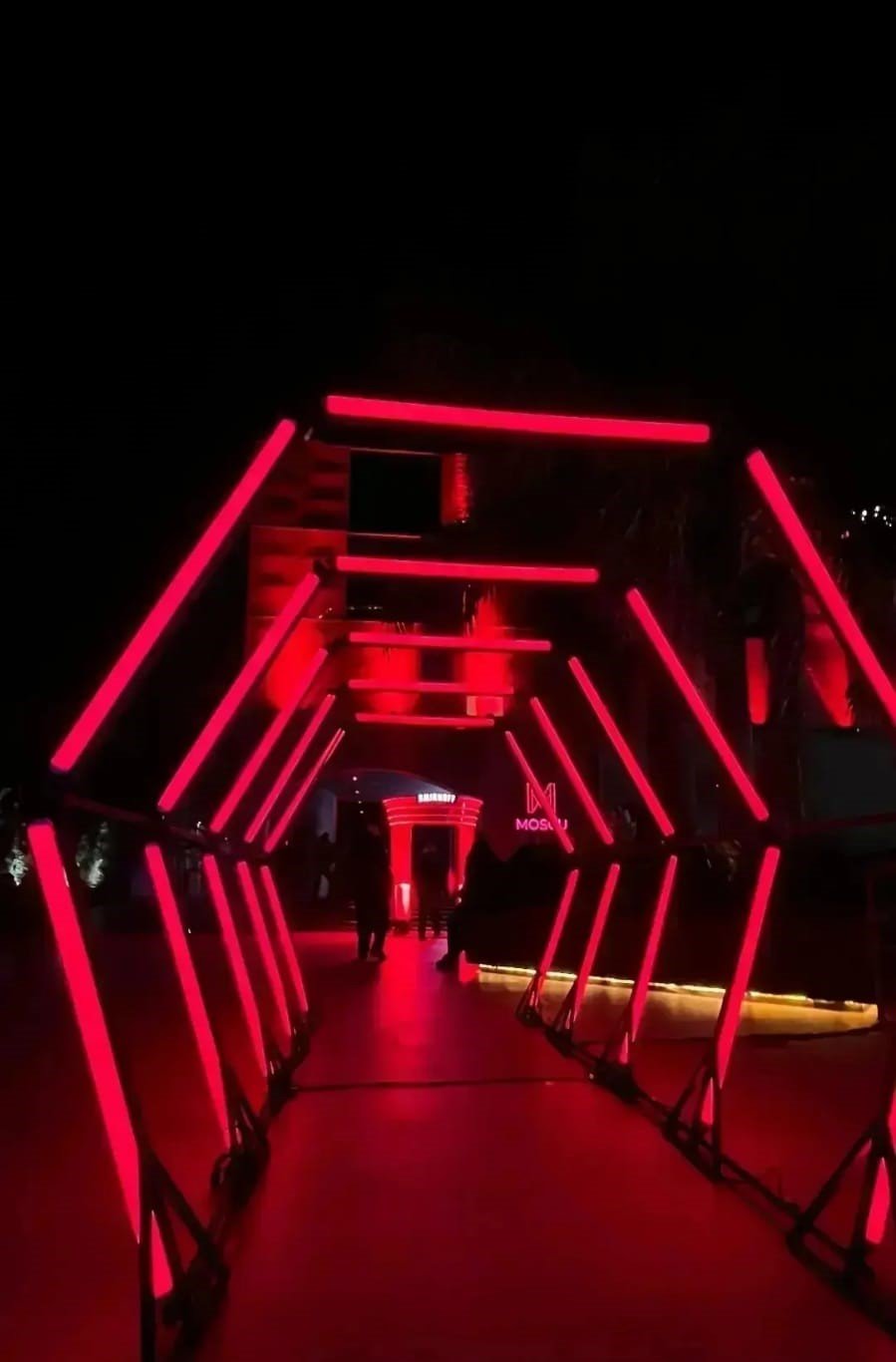 Tunel deNeón, iluminacón,ambientación para eventos1