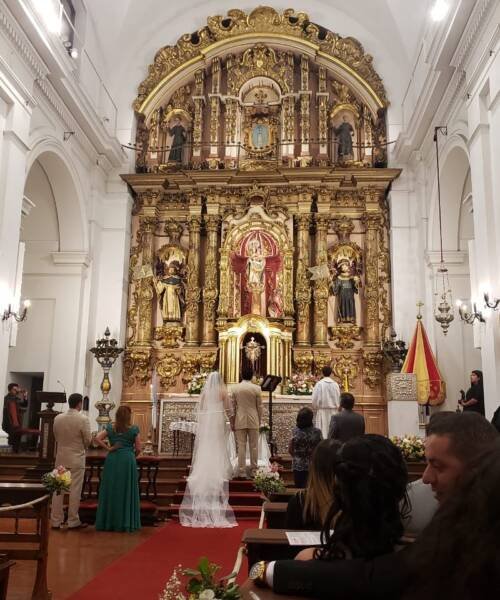 Iglesia arreglos florales